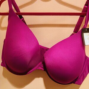 Avenue Fashion Plunge Bra, Violet, 52DDD, NWT